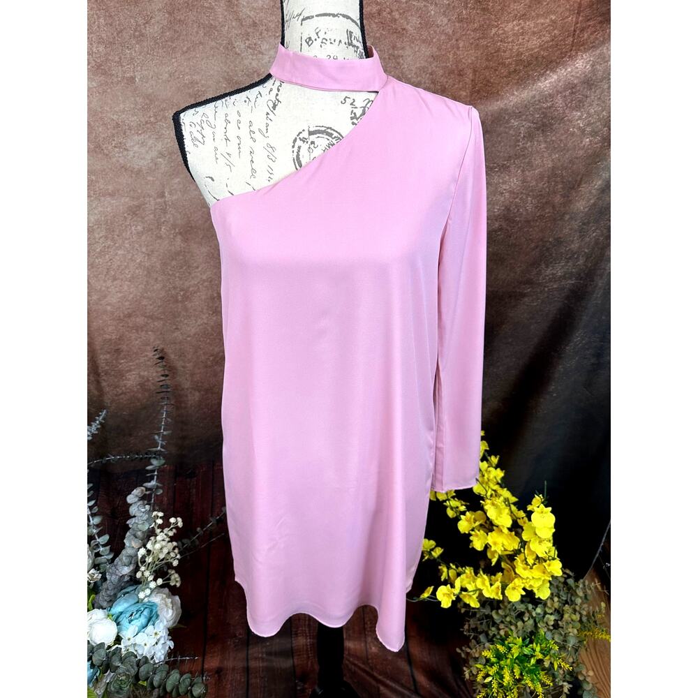 Three Eighty Two Ally One Shoulder Slit Sleeve Ch… - image 7